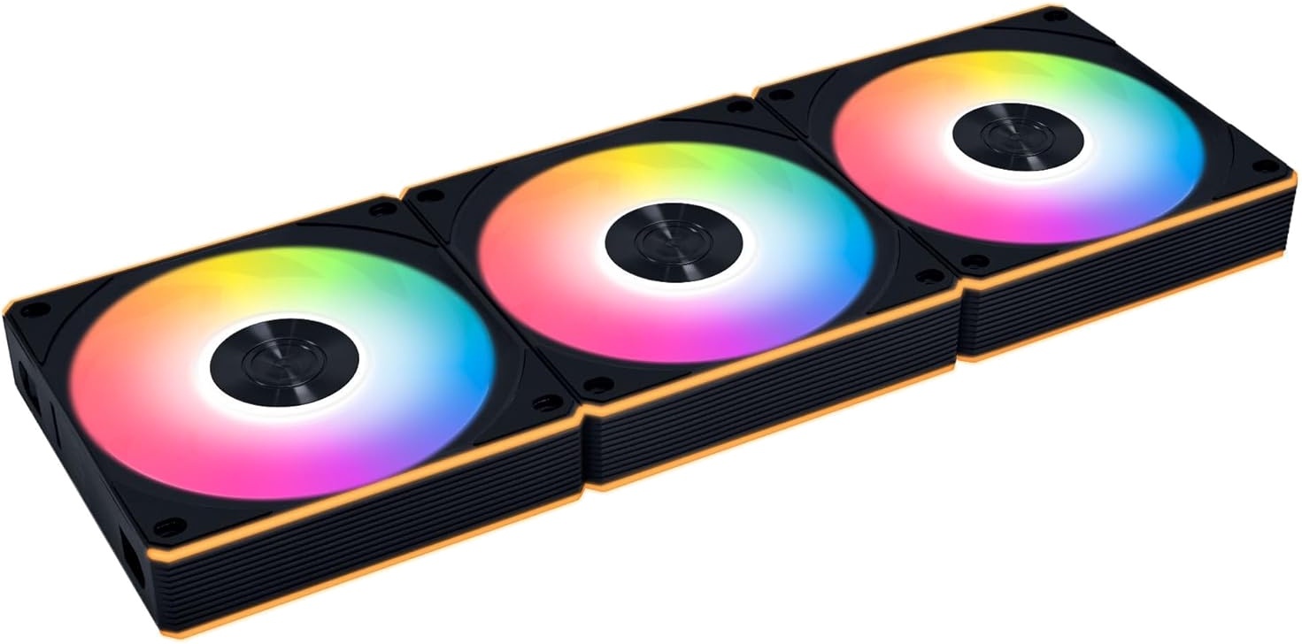 Вентилятор для корпуса LIAN LI UNI FAN CL WIRELESS REV.BLADE 3x120mm Black G99.12RCL1W3B.00