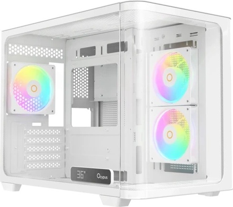 Корпус Ocypus Iota C50 Curve ARGB White, Iota-C50-WHD300CD-GL белый