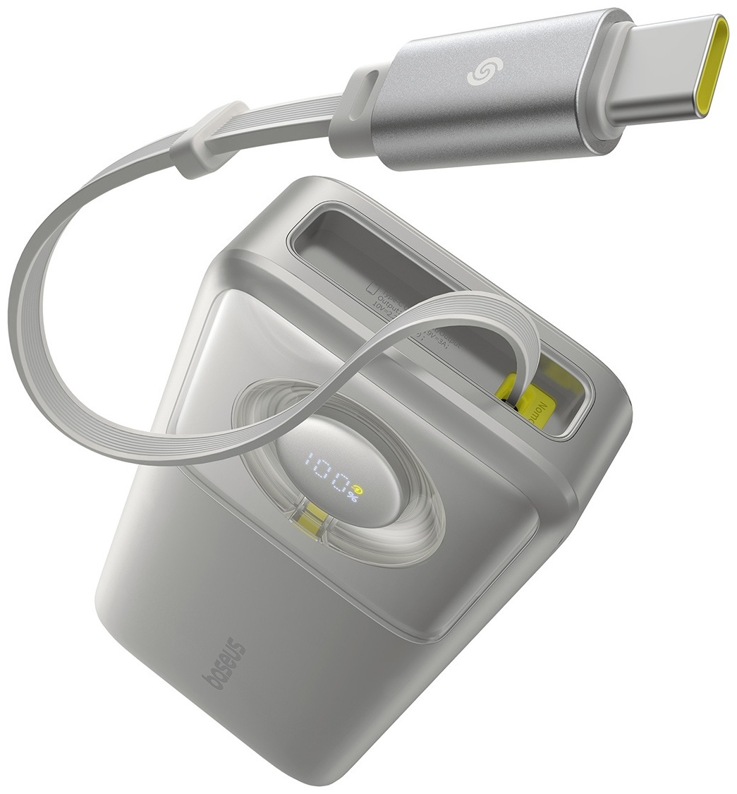 Внешний аккумулятор Baseus Baseus Free2Pull 2C 65W P10073700843-00 20000 мАч серебристый