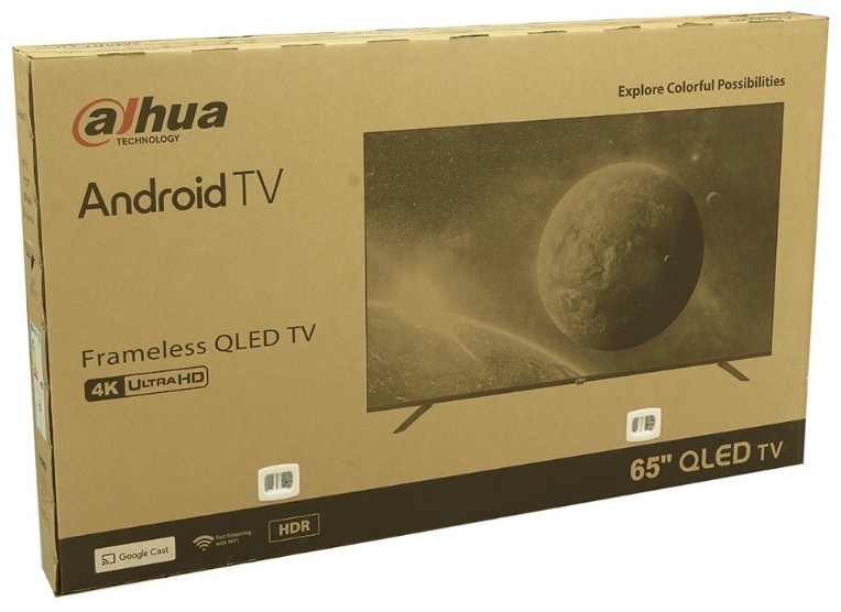 Телевизор Dahua DHI-LTV65-QSD400 165 см черный