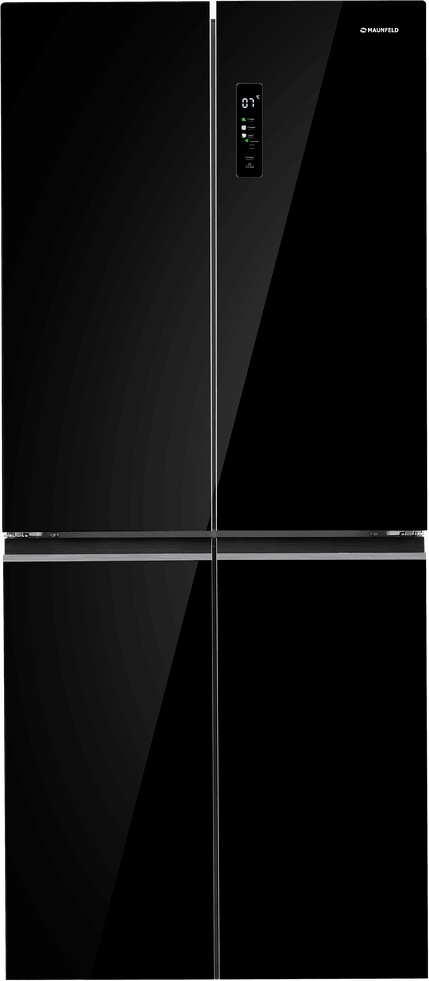 Холодильник MAUNFELD MFF192NFB Inverter черный