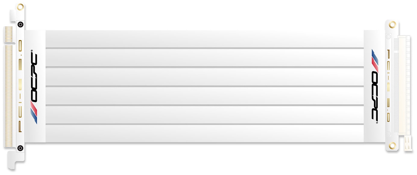 Кабель OCPC PCI-E - PCI-E 0.25 м OCCBPCIE3RC250WH