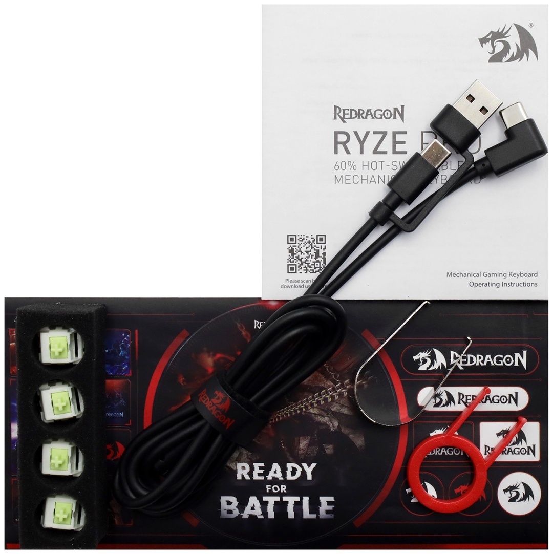 Клавиатура Redragon Ryze Pro (71394) черный