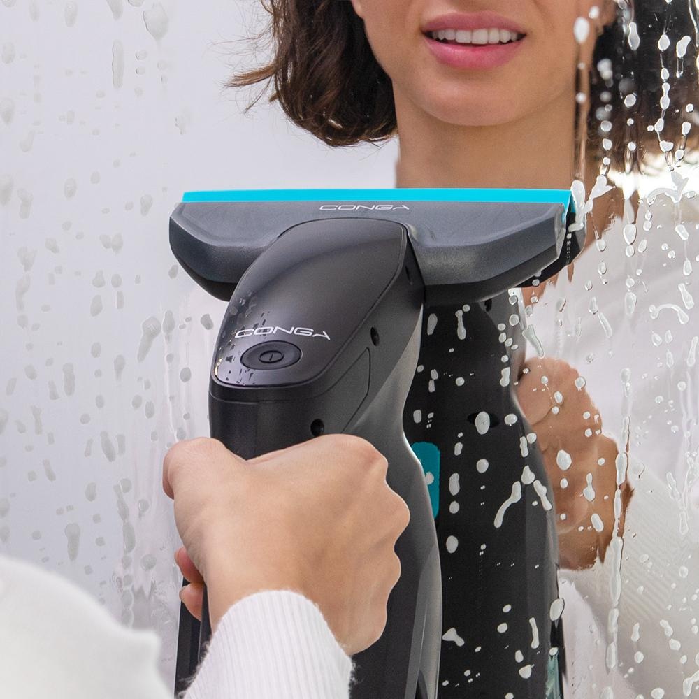 Стеклоочиститель Cecotec Conga Popstar Glass Titanium черный