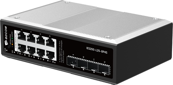 Коммутатор BDCOM IES200-L25-8P4S