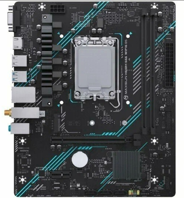 Материнская плата MAXSUN MS-H610M 666 WIFI6 D5