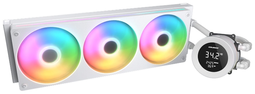 Радиатор COUGAR Poseidon Vistek ARGB 360 WH CGP-PSDVARGB-W-360 белый