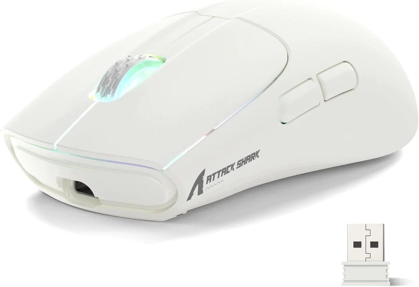 Мышь Attack Shark Attack Shark X5 RGB white белый