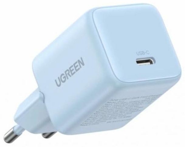 Зарядное устройство Ugreen X513 USB Type-C 30 Вт голубой