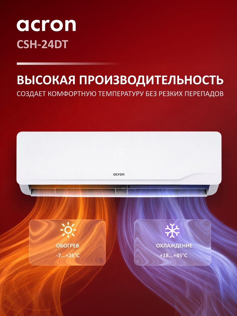 Acron CSH-24DT белый + монтажный комплект