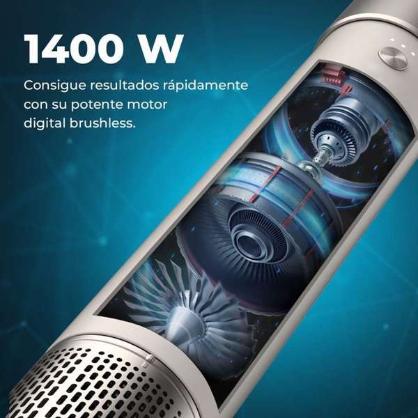 Cecotec CeramicCare AirGlam (8в1) стайлер бежевый