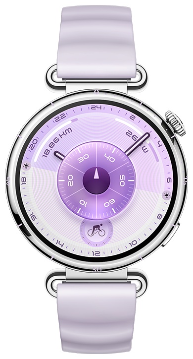 Смарт-часы Huawei WATCH GT 6 41 мм серебристый-фиолетовый