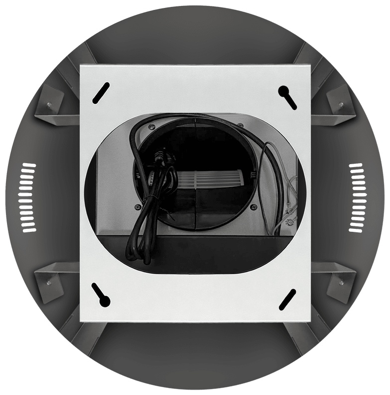 Вытяжка MAUNFELD Ford 39 Isla Sensor белый