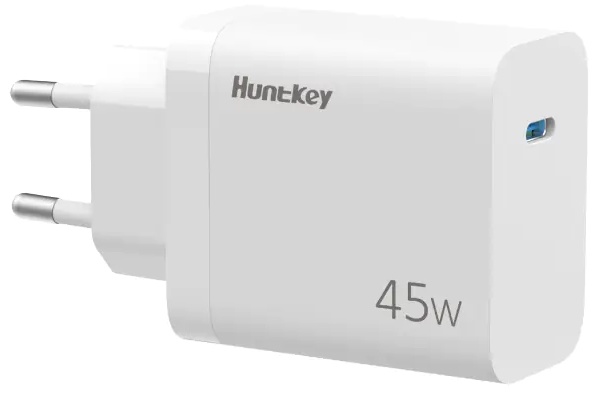 Зарядное устройство HuntKey G45 USB Type-C 45 Вт белый