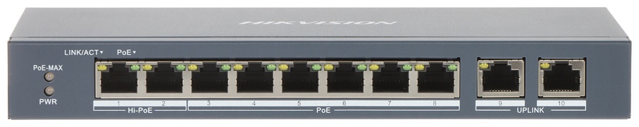 Коммутатор Hikvision DS-3E1310P-EI (B)