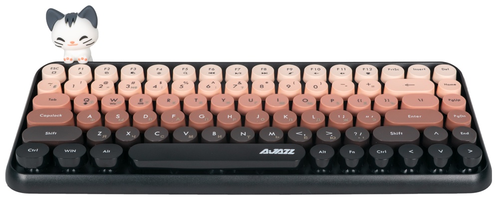 Клавиатура Ajazz 308i Cat коричневый