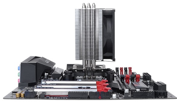 Кулер для процессора Thermaltake Contac 9 CL-P049-AL09BL-A, черный