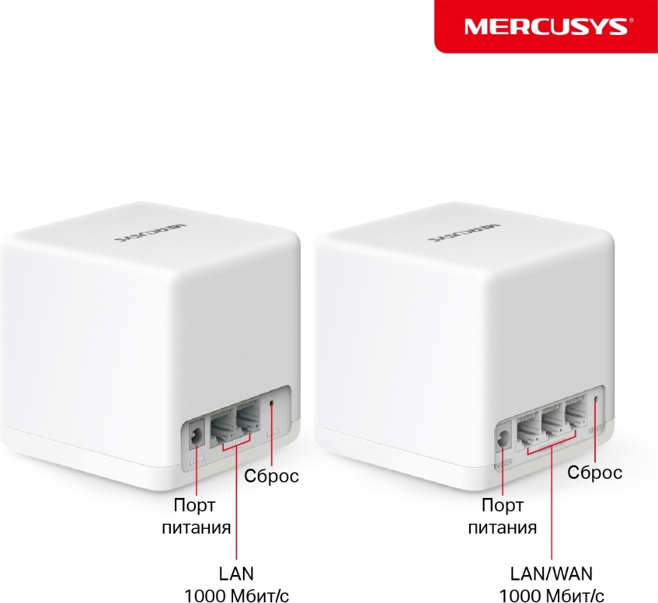 MESH-система Mercusys Halo H60X(2-pack)