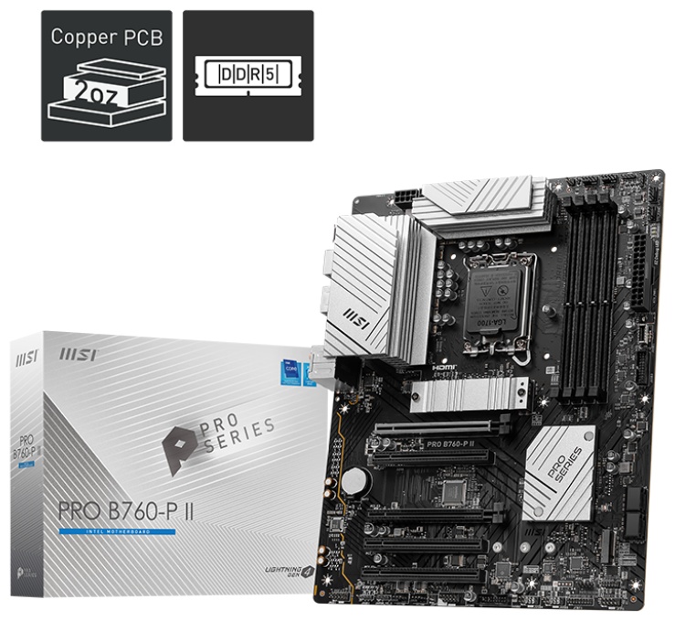 Материнская плата MSI PRO B760-P II