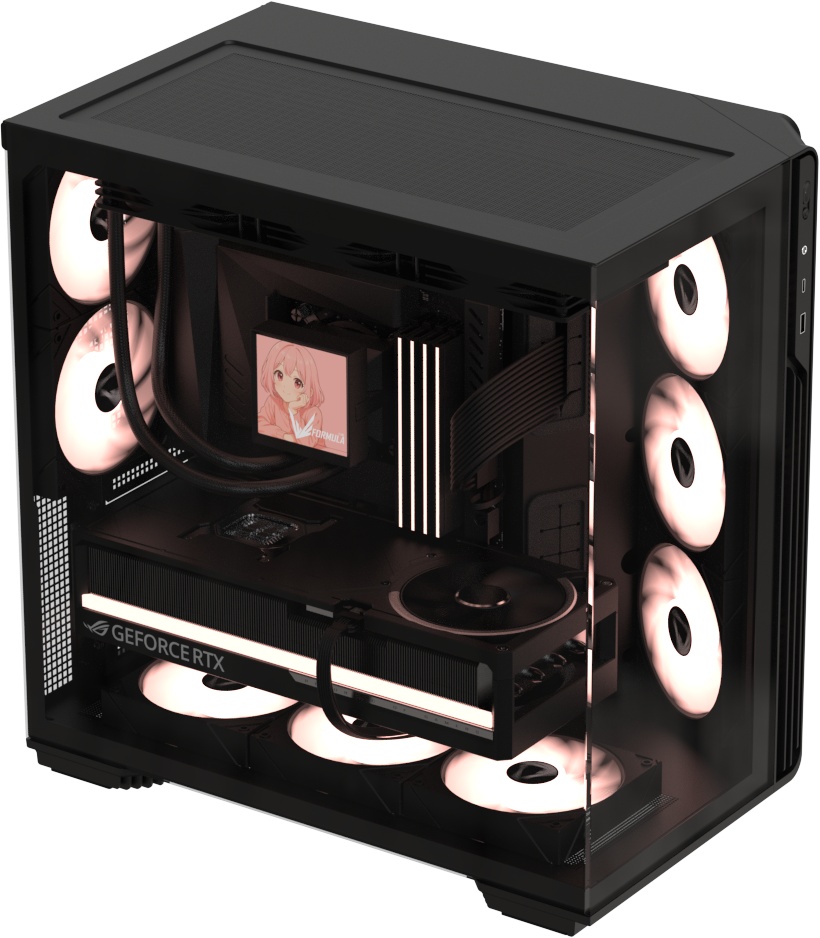 Корпус Formula V Crystal Z7 PA черный