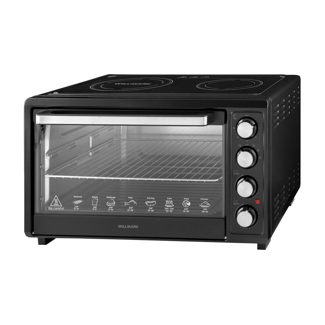 Купить Электропечь Willmark WCO-5082B черная в Астане - Oma.kz