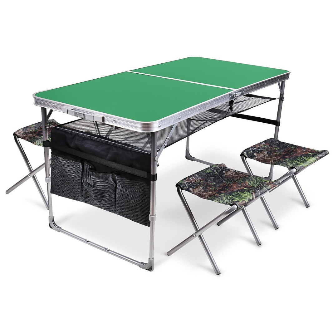 Комплект походной мебели Nika ССТ-К3/6 зеленый