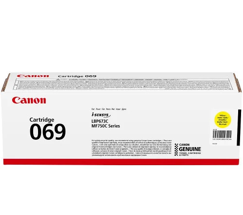 Картридж Canon 069 (5091C002), желтый