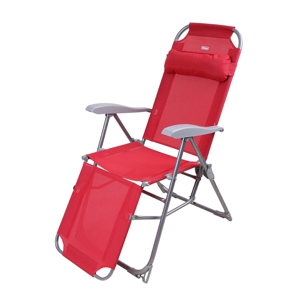 Кресло-шезлонг Nika 3 К3/ГН гранатовое