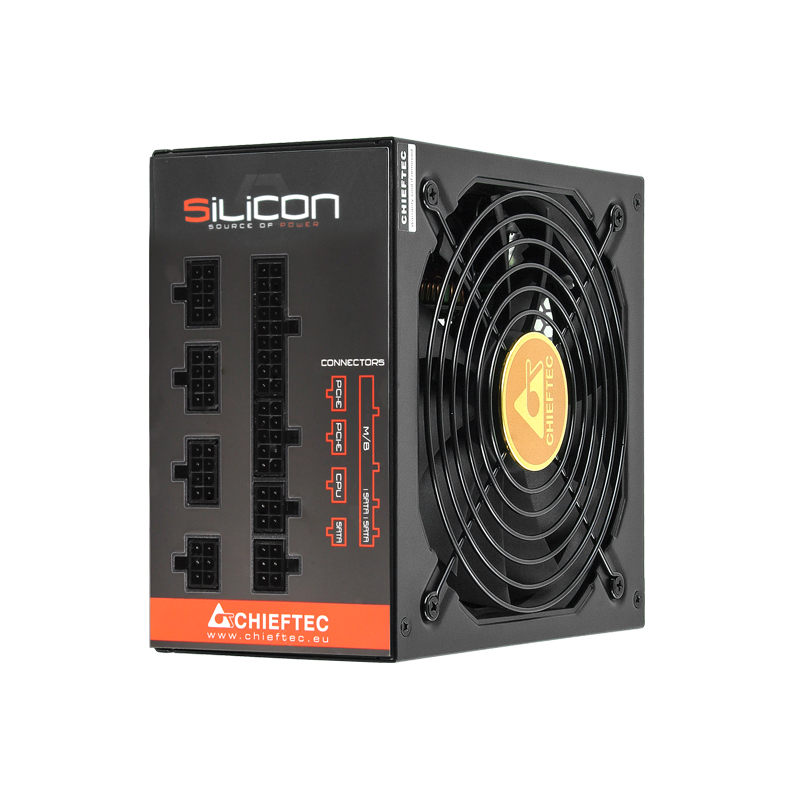 Блок питания Chieftec Silicon SLC-750C 750W, черный