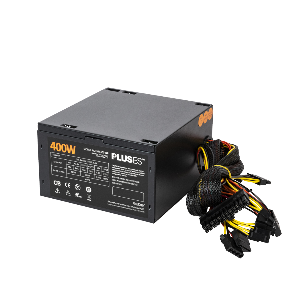 Блок питания PCCooler HW400-NP 400W, черный