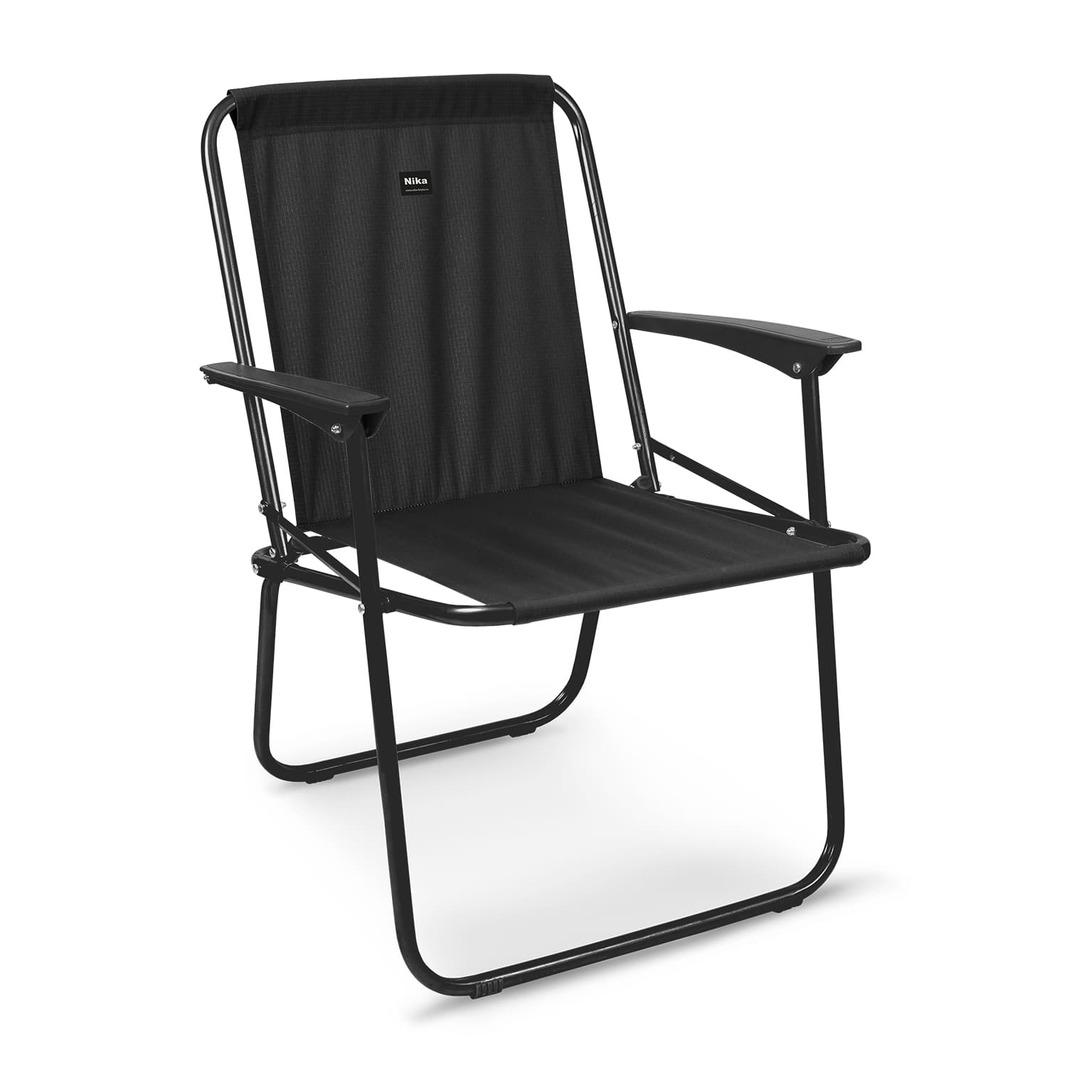 Походное кресло Nika 4 КС4/4 черное