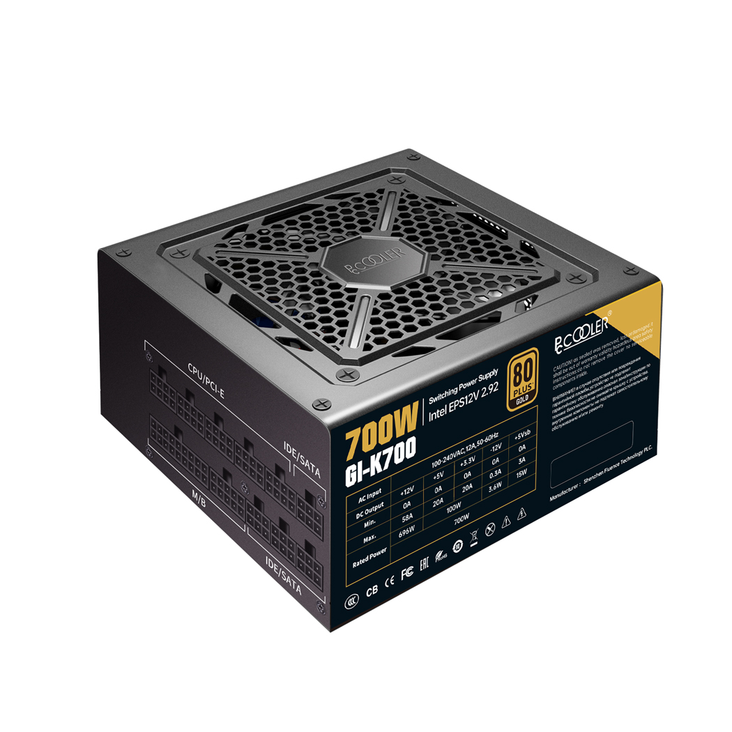 Блок питания PCCooler GI-K700 700W, черный