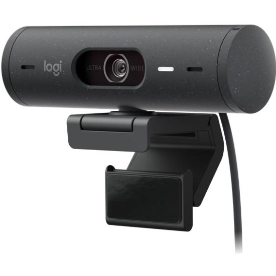 Веб-камера Logitech Brio 500, графитовая