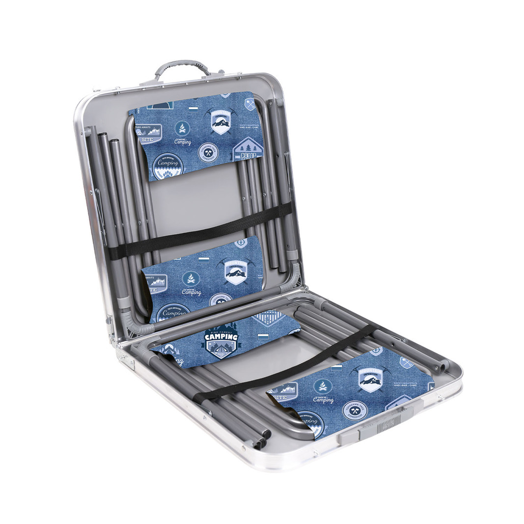 Комплект походной мебели Nika ССТ-К2/4 голубой