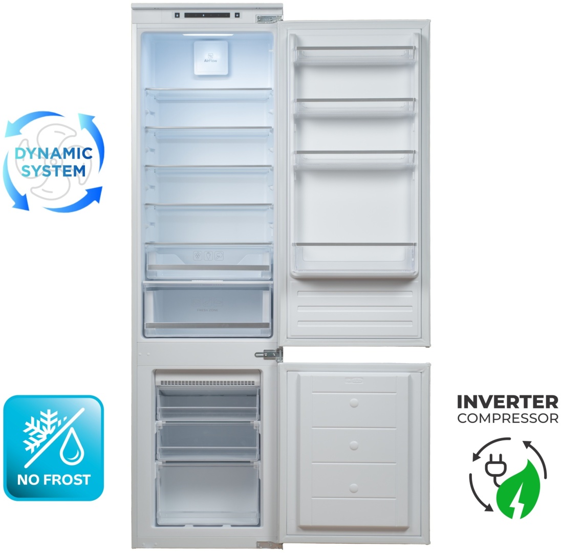 Холодильник GRAND GNBF-281NFFO белый