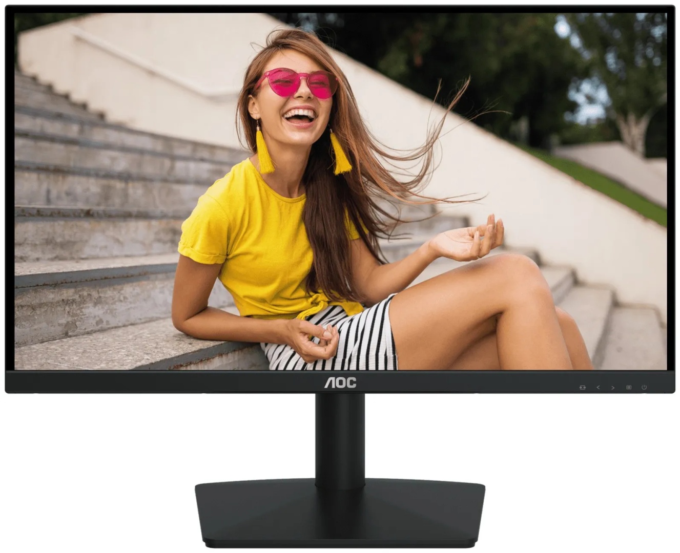 Монитор 23.8&amp;#34; AOC 24B15H3/01 черный