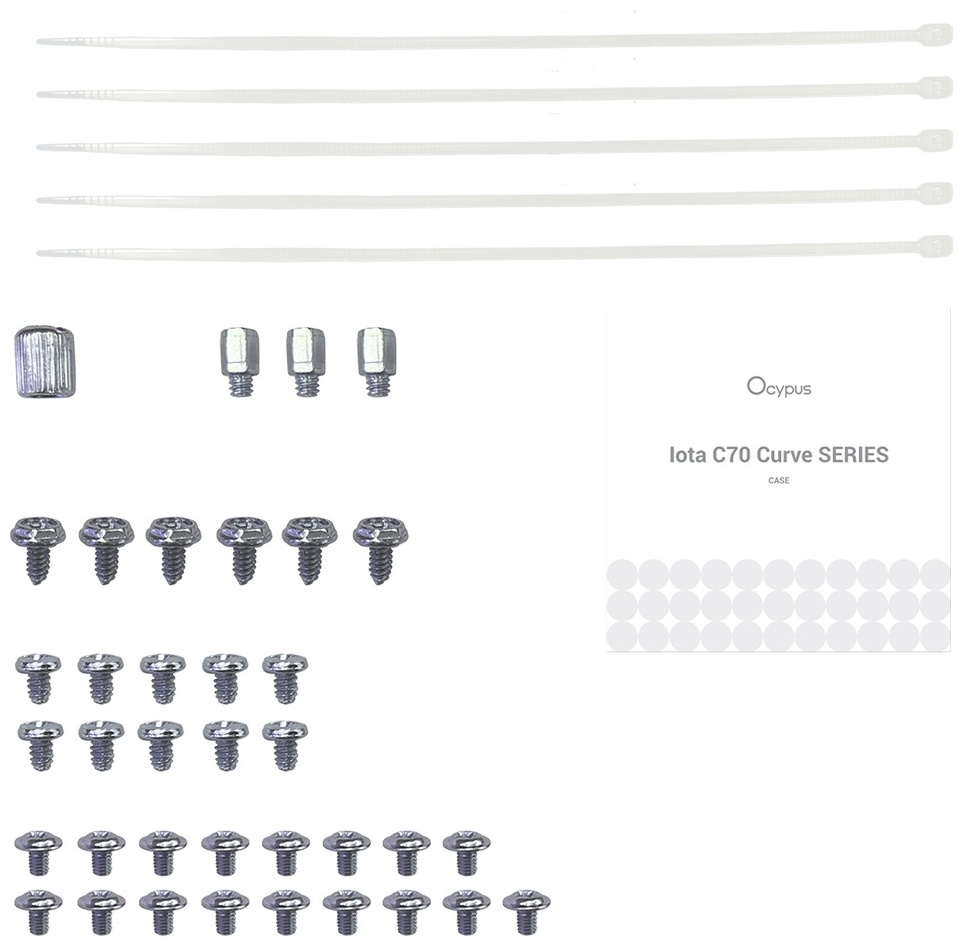 Корпус Ocypus Iota C70 Curve ARGB Digital белый