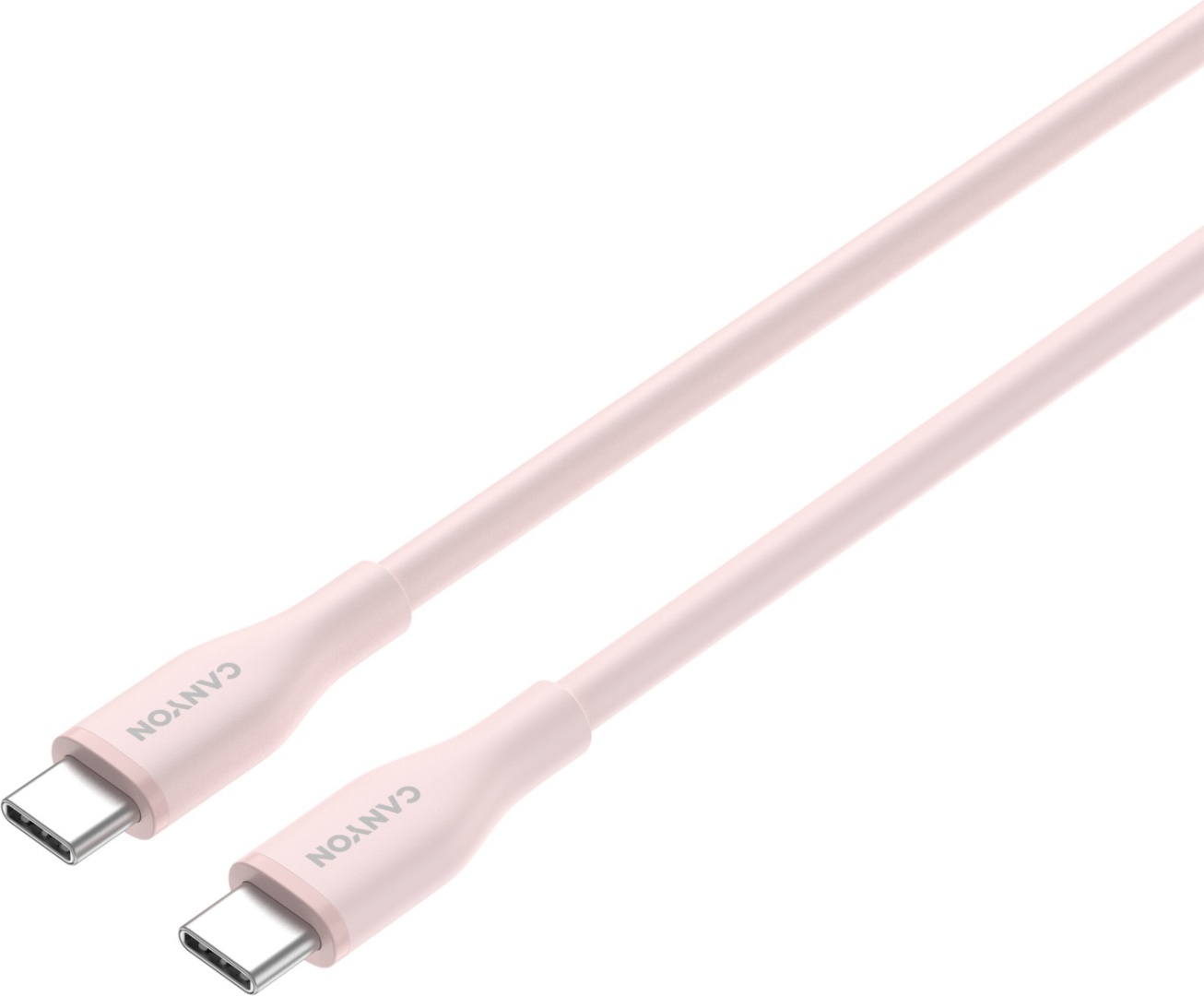 Кабель Canyon USB 4 Type-C (M), 1 м, CC60SC10 розовый