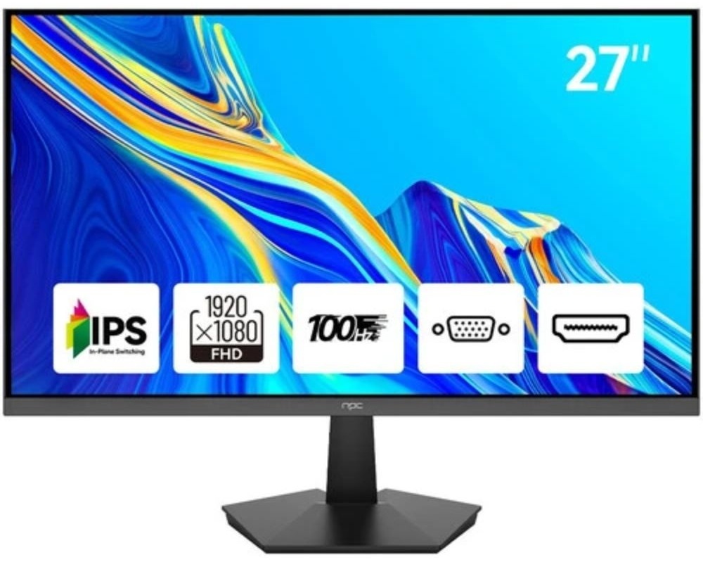 Монитор 27&amp;#34; NPC MF2708-A черный
