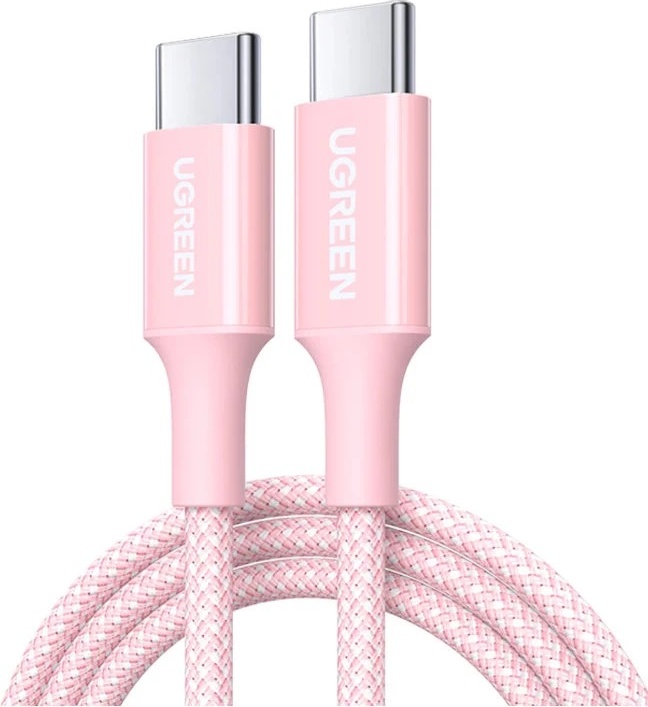 Кабель Ugreen USB TypeC (M), 1 м, L502 (65251) розовый
