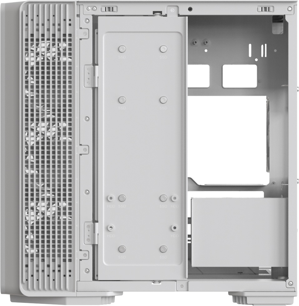 Корпус Formula V Crystal Z7 PA White белый