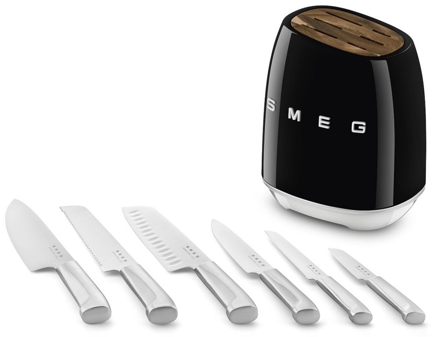 Smeg универсальный KBSF02BL, лезвие: нержавеющая сталь 6 шт