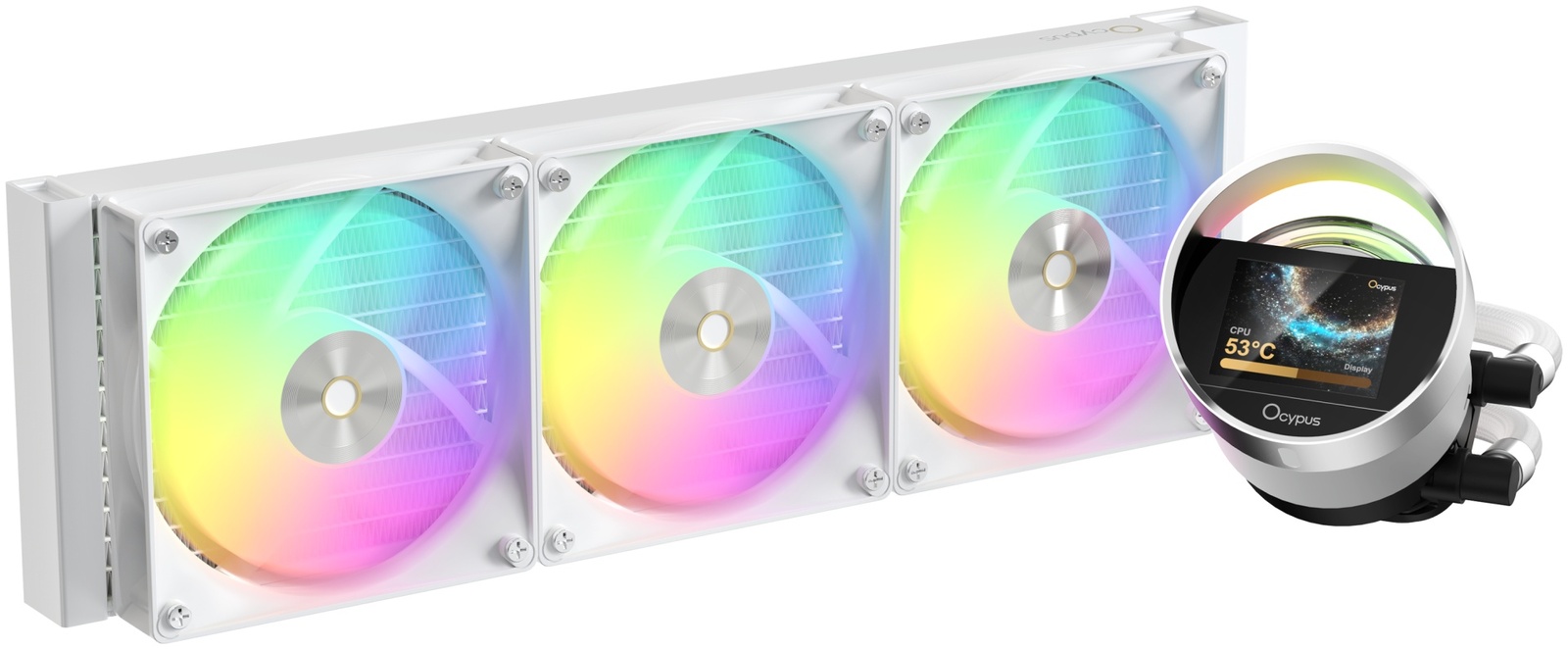 Кулер для процессора Ocypus Sigma L36 WH ARGB Sigma-L36-WH3AAWWN00X-GL, белый