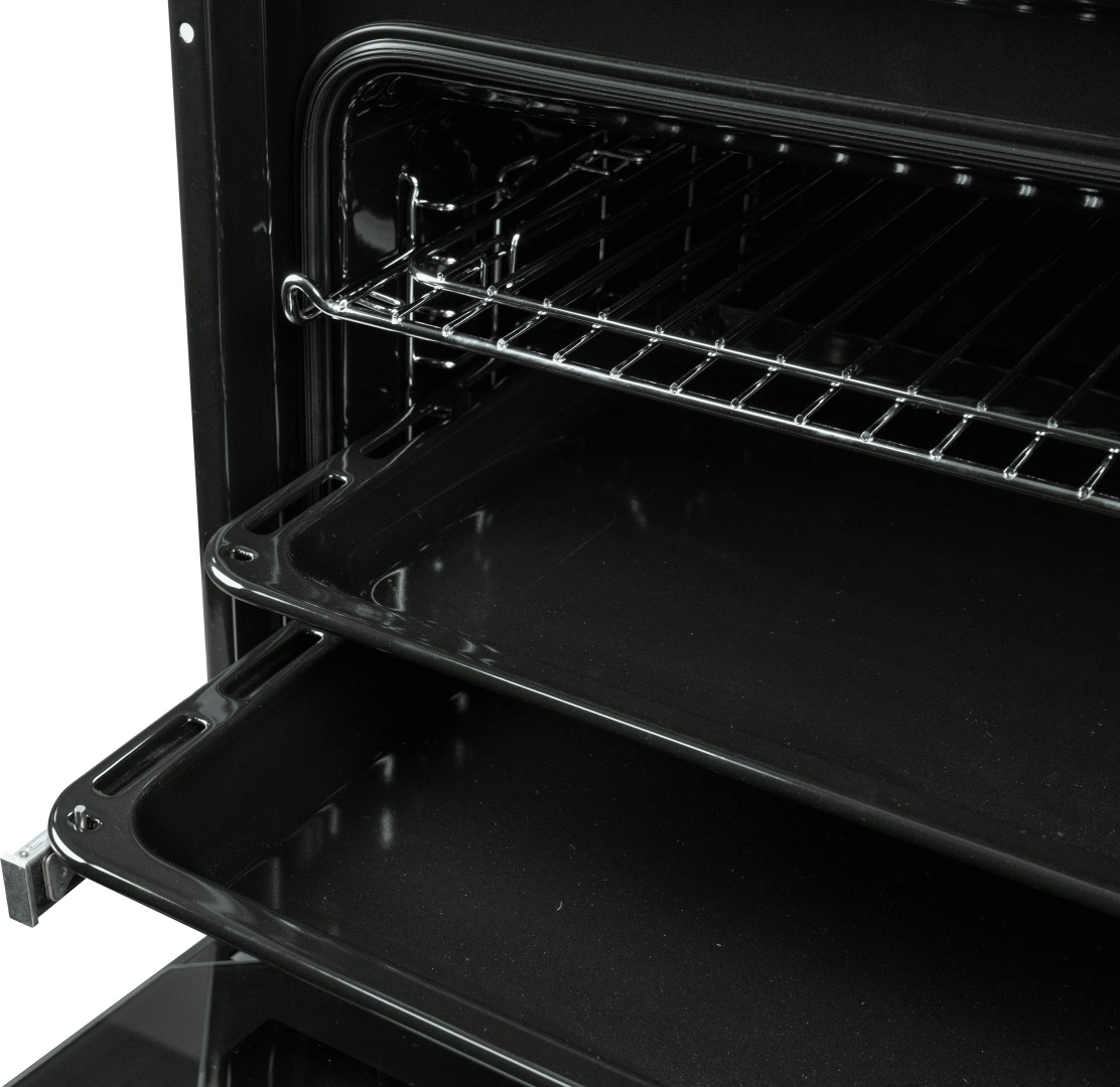 Духовой шкаф Midea MO72105X черный, стальной