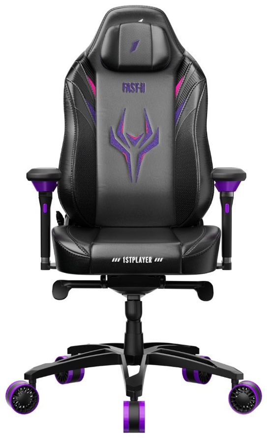 Игровое кресло 1STPLAYER FAST-IP, черный