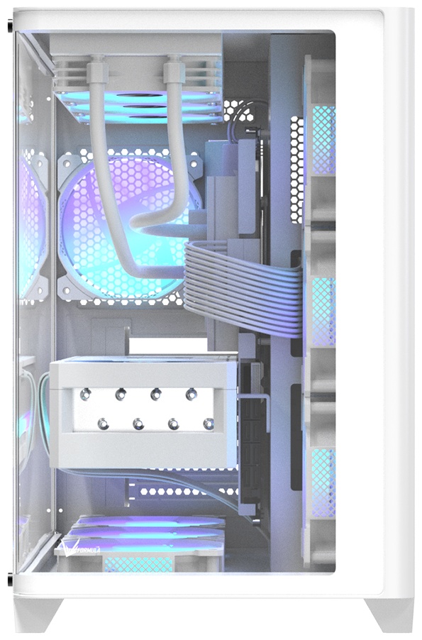 Корпус Formula V Crystal U2 Floe White белый