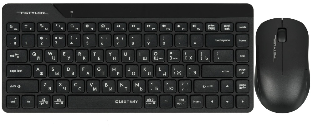 Клавиатура A4Tech FG2200 Air 2 Black черный