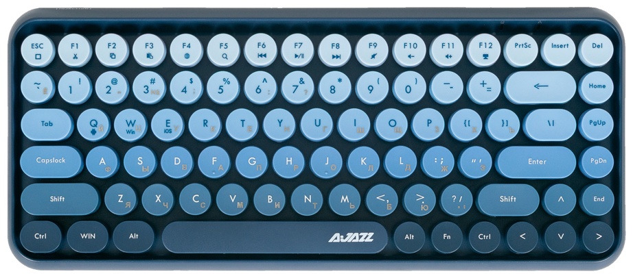Клавиатура Ajazz 308i Cat синий