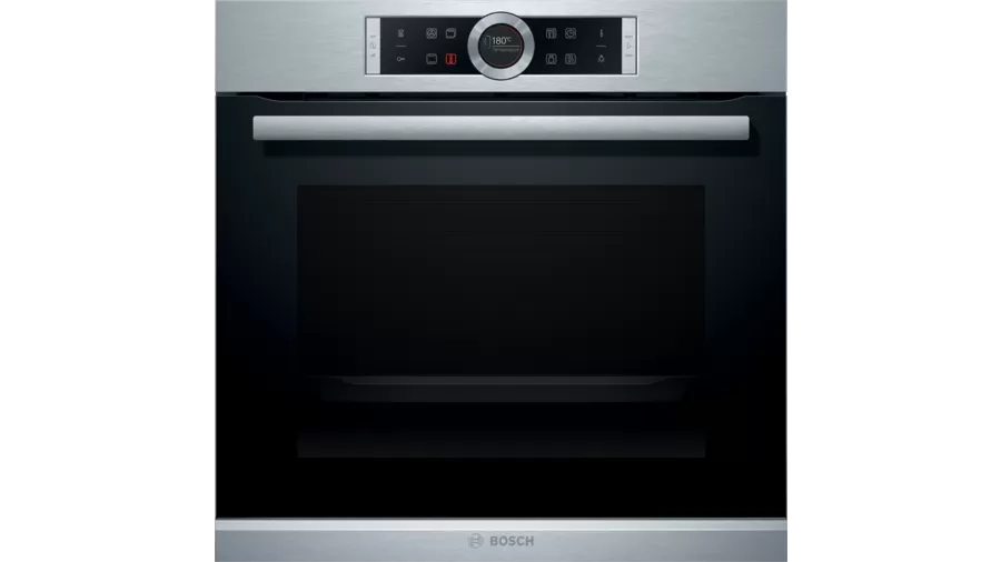Духовой шкаф Bosch HBG635BS1 серебристый