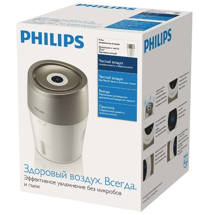 Увлажнитель воздуха Philips HU4803/01 белый